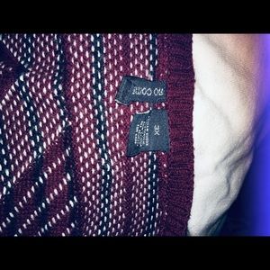 oversized knee length cardigan